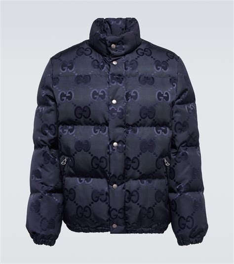 blue gucci puffer jacket|gucci jacket kevin hart.